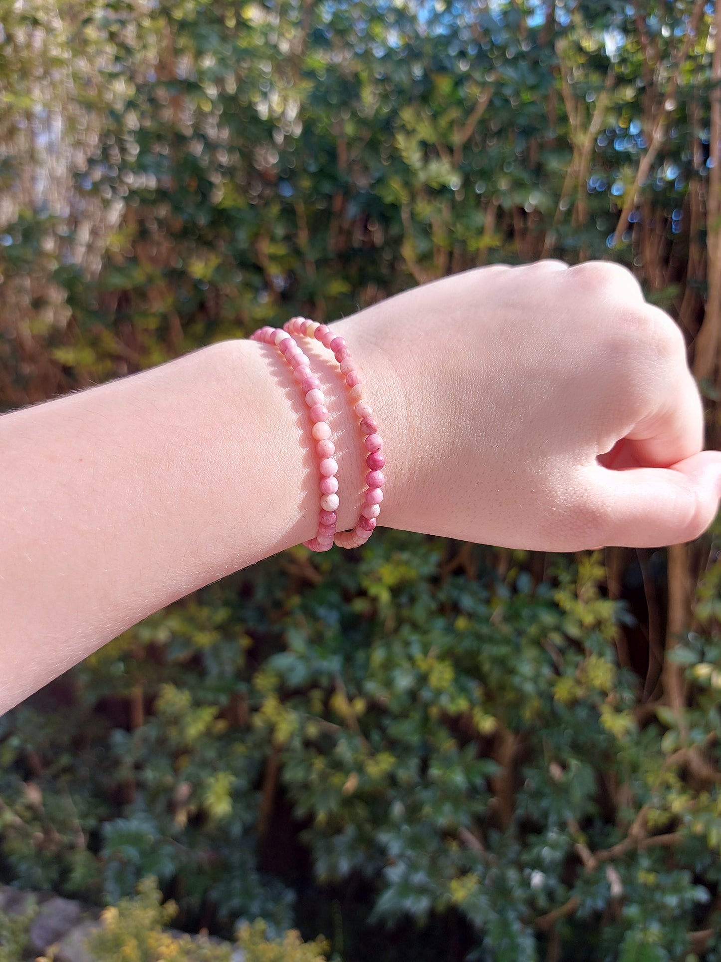 Rhodochrosite Bracelet