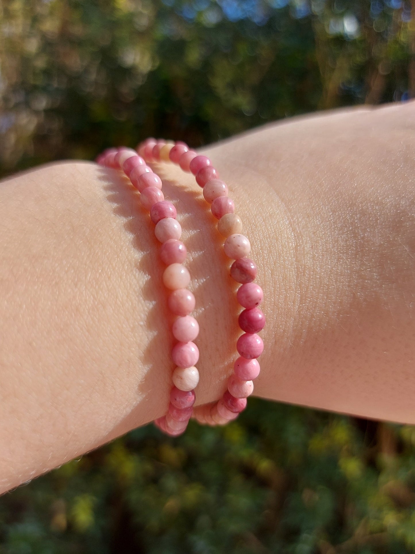 Rhodochrosite Bracelet