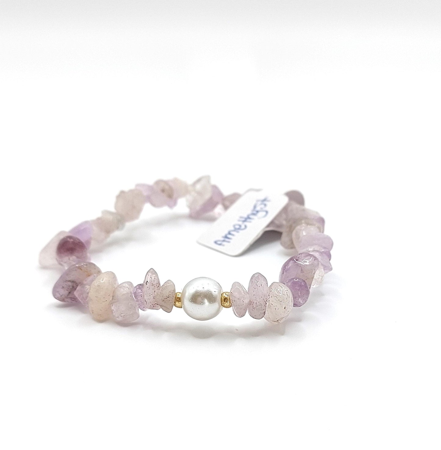 Amethyst Chip Bracelet