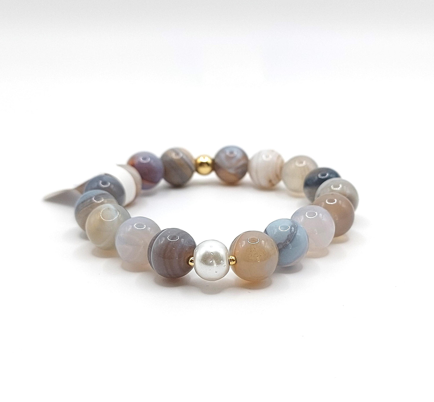 Striped Agate Bracelet