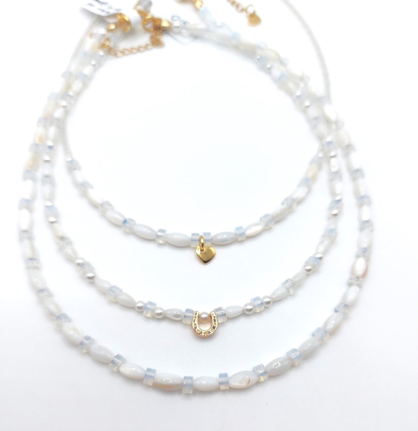 Opal & Mother Of Pearl Necklace